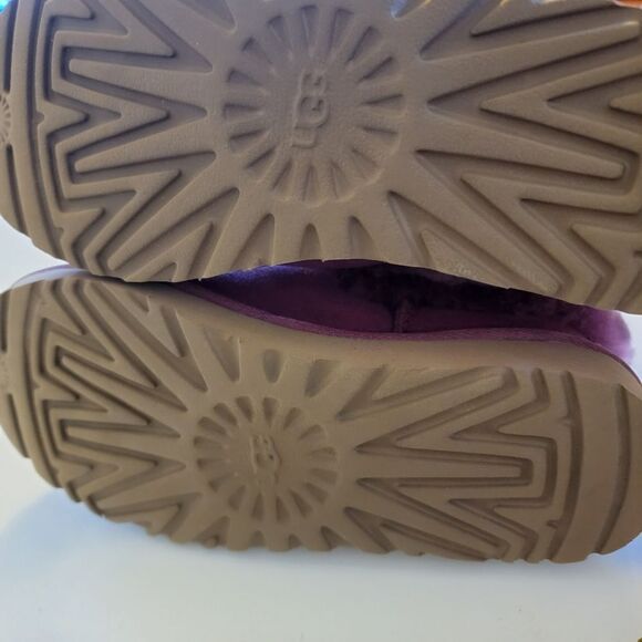 UGG Purple Classic Mini Fluff - Picture 5 of 6